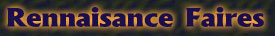 Rennaisance Faires
