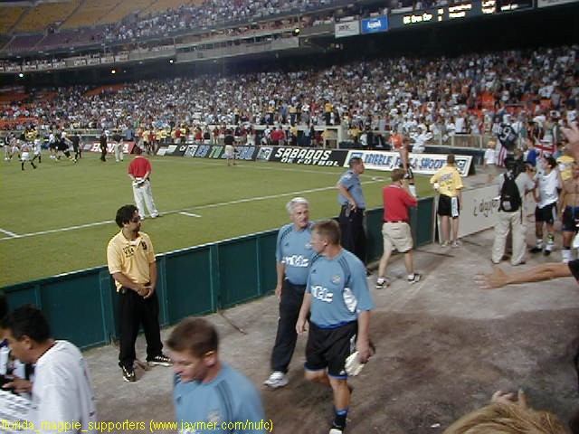 the gaffer's not having any of it